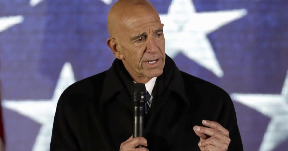 Trump ally Tom Barrack charged with acting as agent for ...