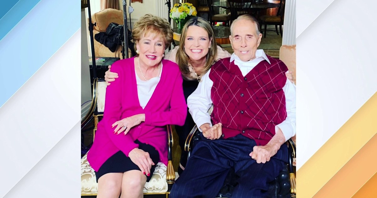 Savannah Guthrie wishes Sen. Bob Dole a happy 98th birthday(01)