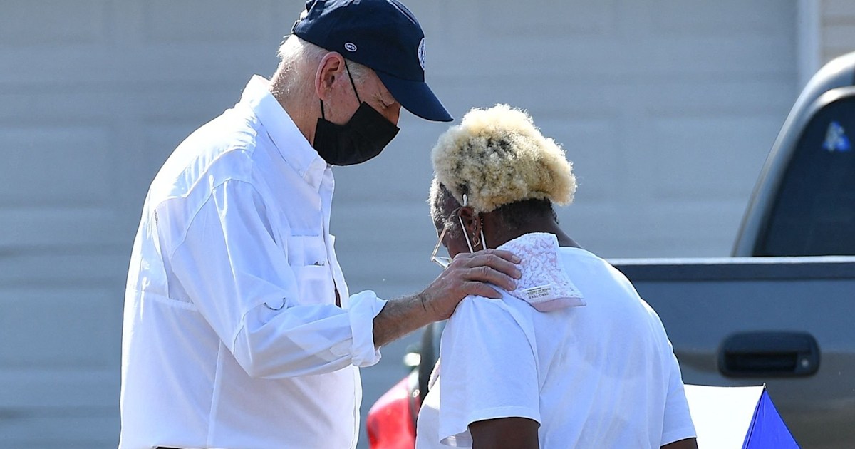 Biden visits Louisiana communities ravaged by Hurricane Ida
