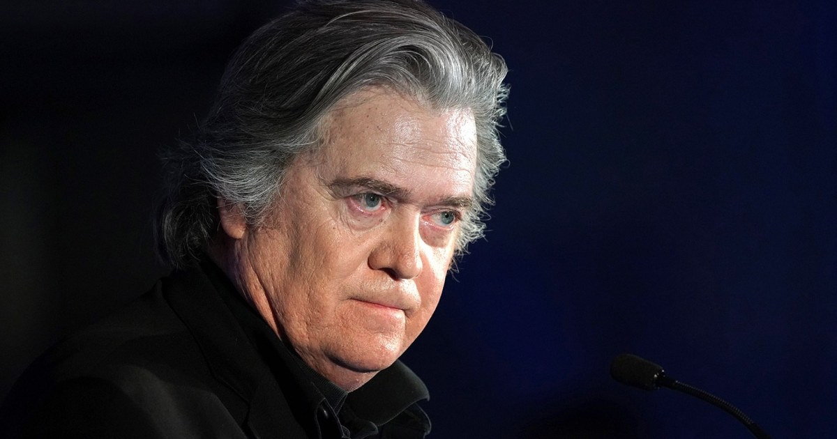Jan. 6 panel moves to hold Steve Bannon in contempt