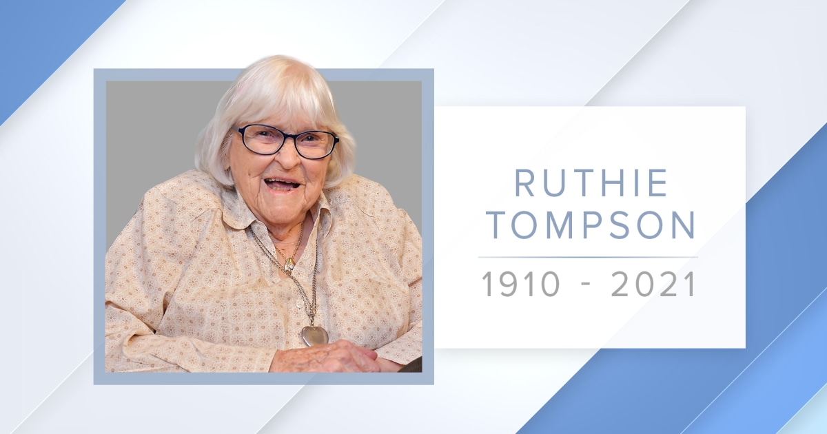 Trailblazing Disney animator Ruthie Tompson dies at 111