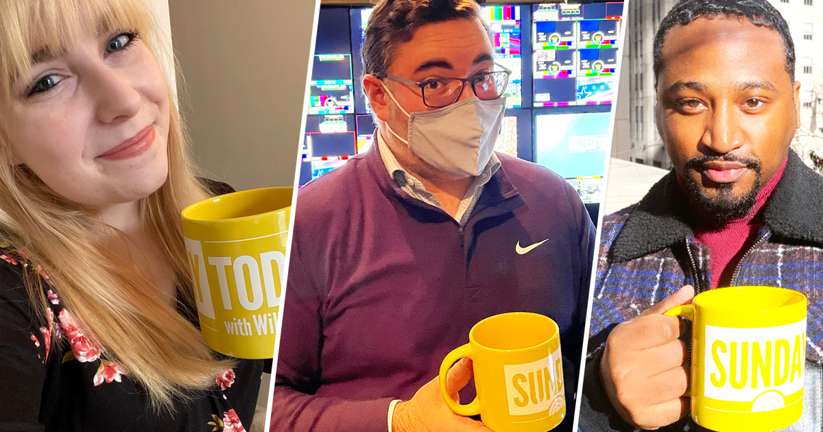 Sunday TODAY team poses for Sunday Mug Shots