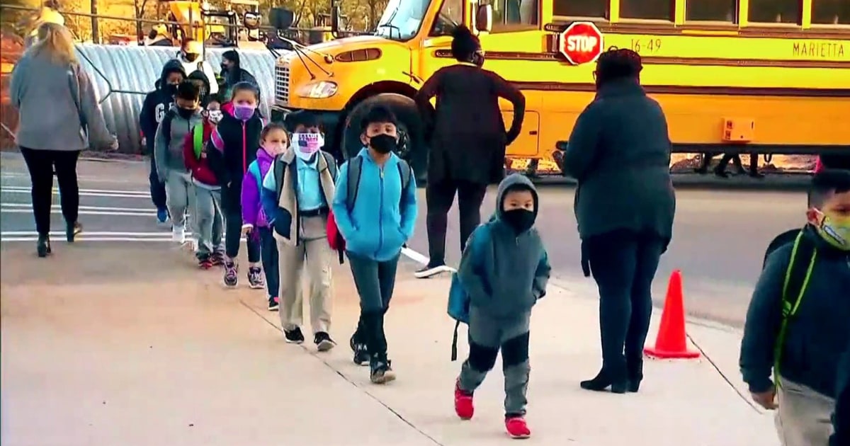 Children set to return to school amid surge in COVID-19 cases