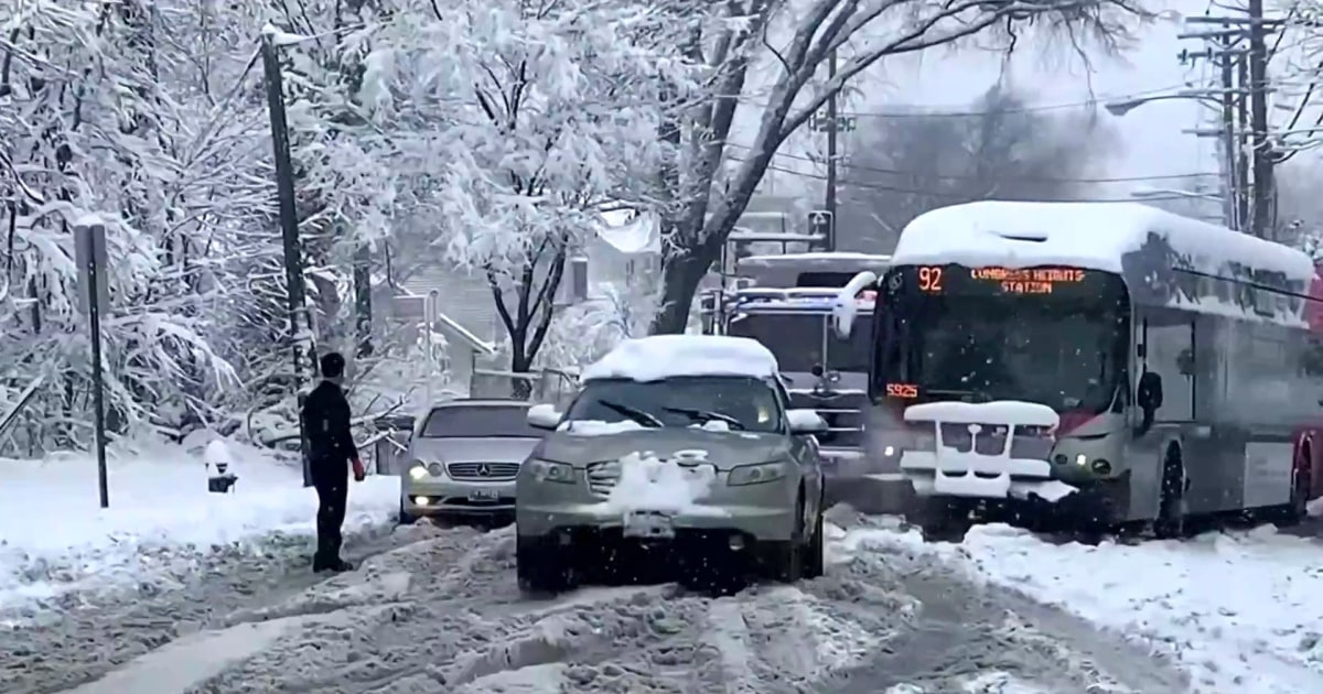 Winter storm slams South and Northeast, impacting travel across the country