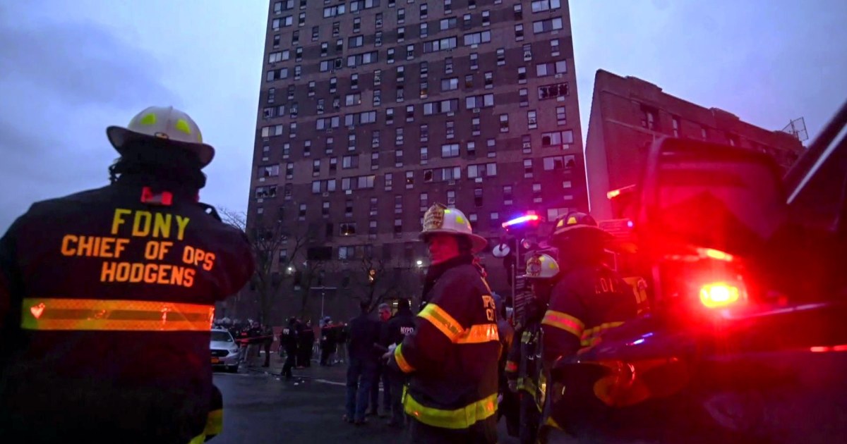 Massive apartment fire in the Bronx leaves 19 dead