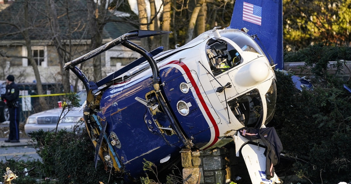 ‘Miracle landing’: 4 people survive medical helicopter crash in ...
