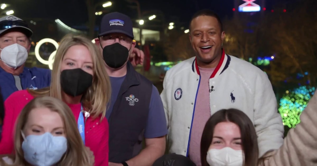 2022 Beijing Winter Olympics Craig Melvin head back to US