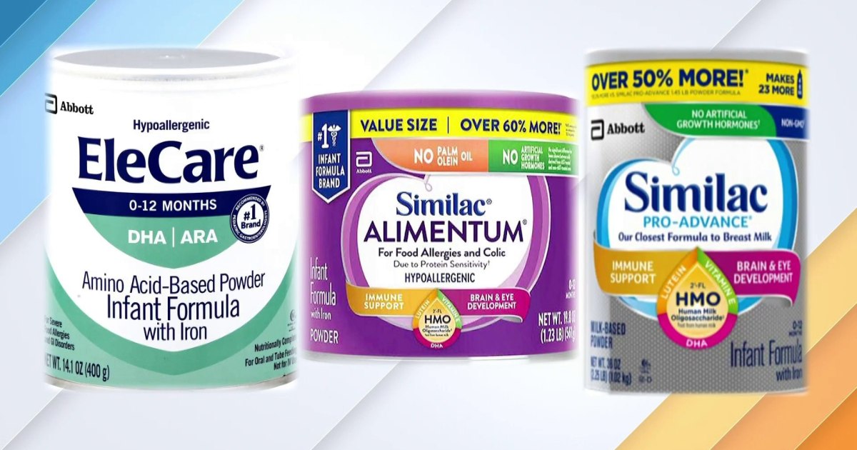 Abbott recalls some Similac infant formula after infant dies FDA