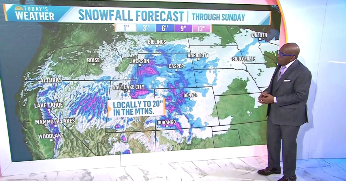 Back To Back Storms Hit Across The Country