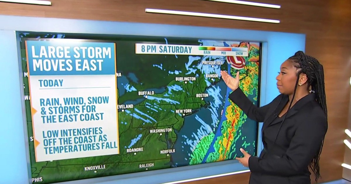 Winter storm affects the South as a ‘bomb cyclone’ is set to hit the ...