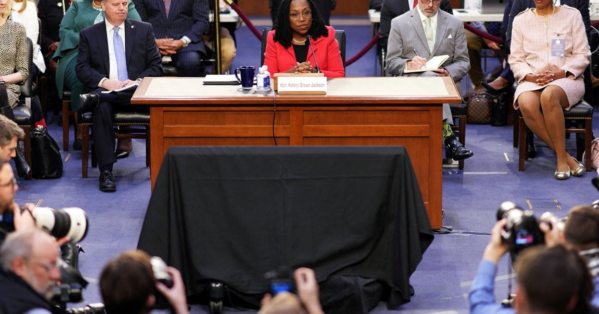 Ketanji Brown Jackson weighs in on camera being used in the ...