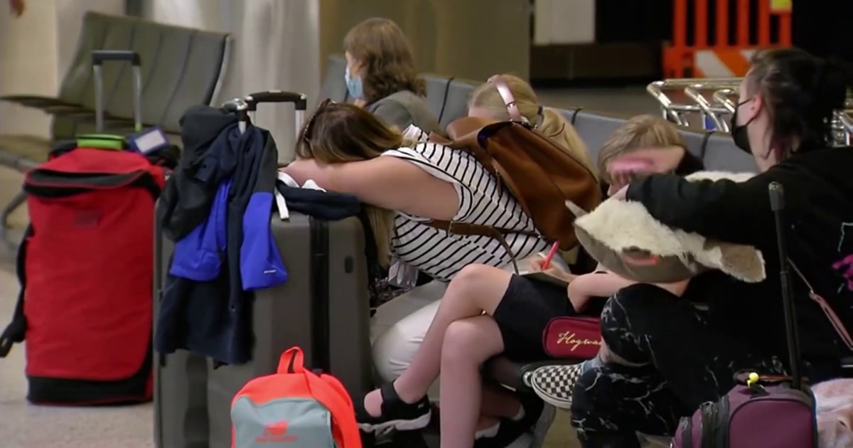 Travel chaos continues after days of canceled flights