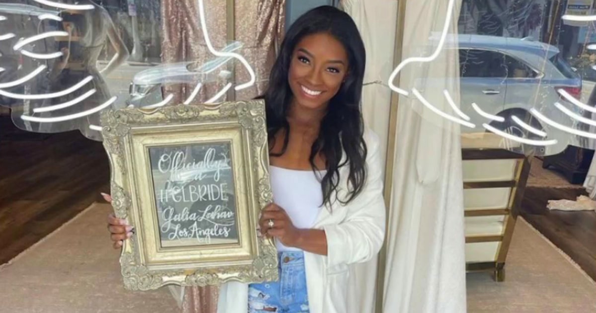 Simone Biles reveals which part of wedding planning stresses her out