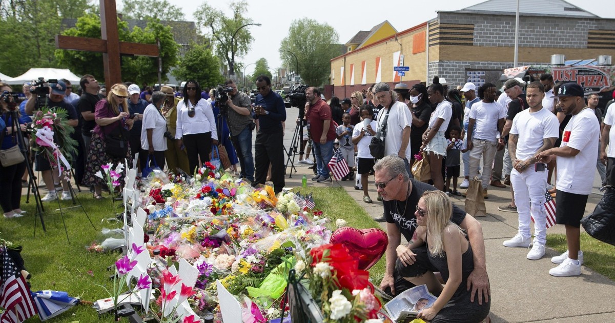 Second victim of the racist mass shooting in Buffalo laid to rest