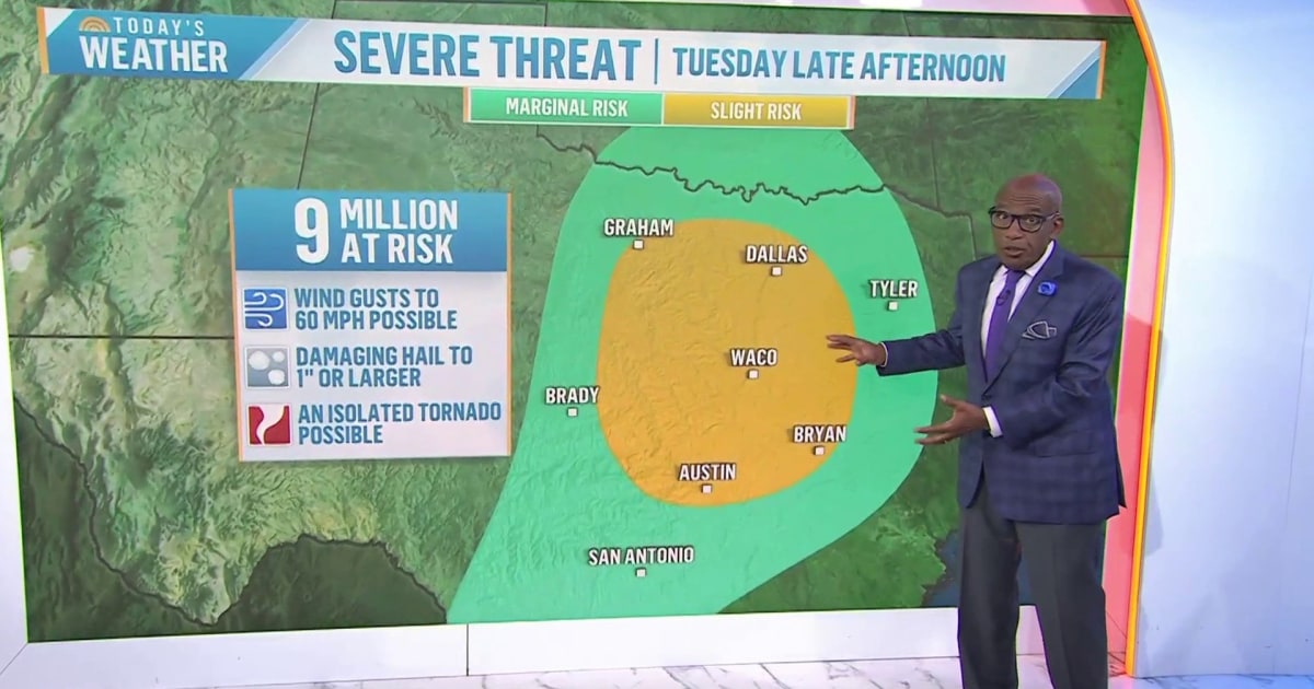 Severe weather threats sweep across the South