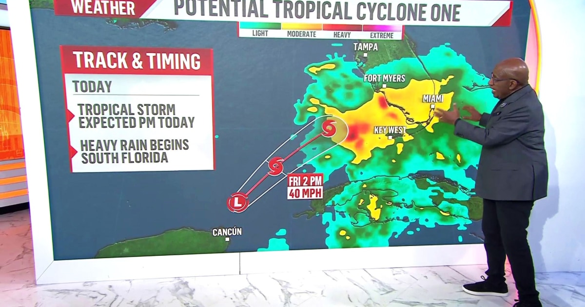Tropical storm warning issued for South Florida