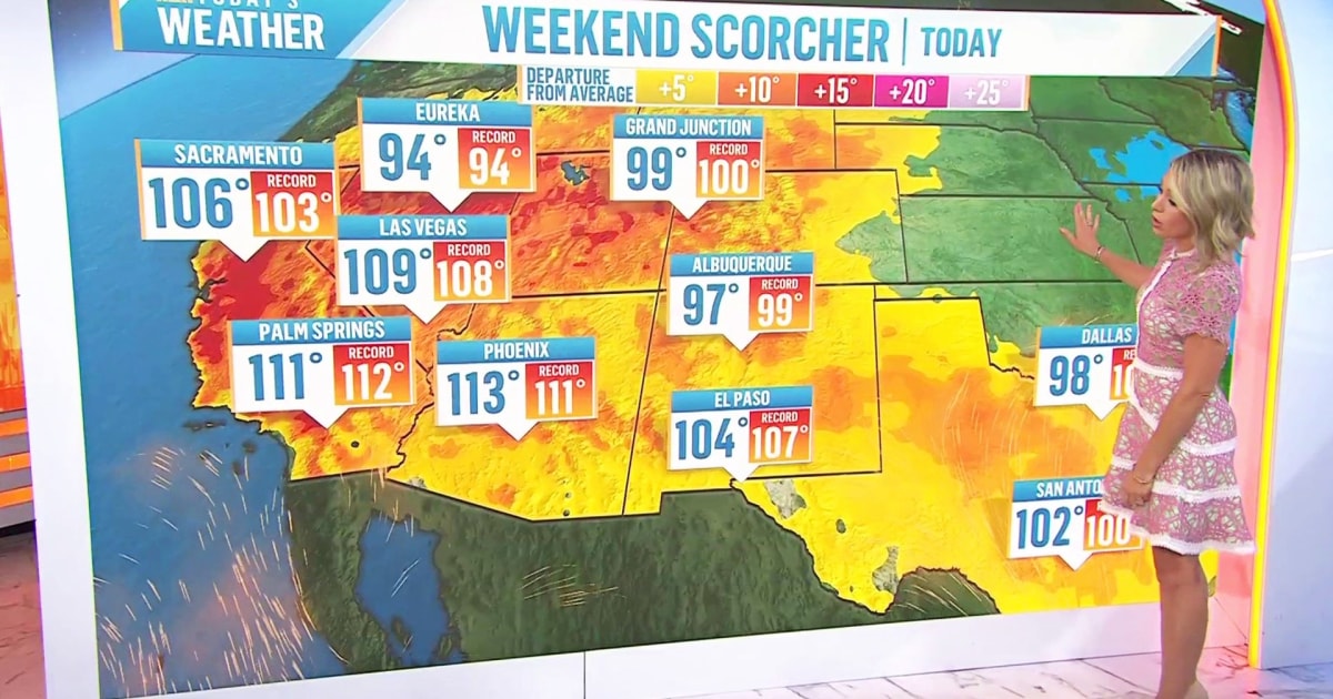 36 million impacted by dangerous heat in the Southwest