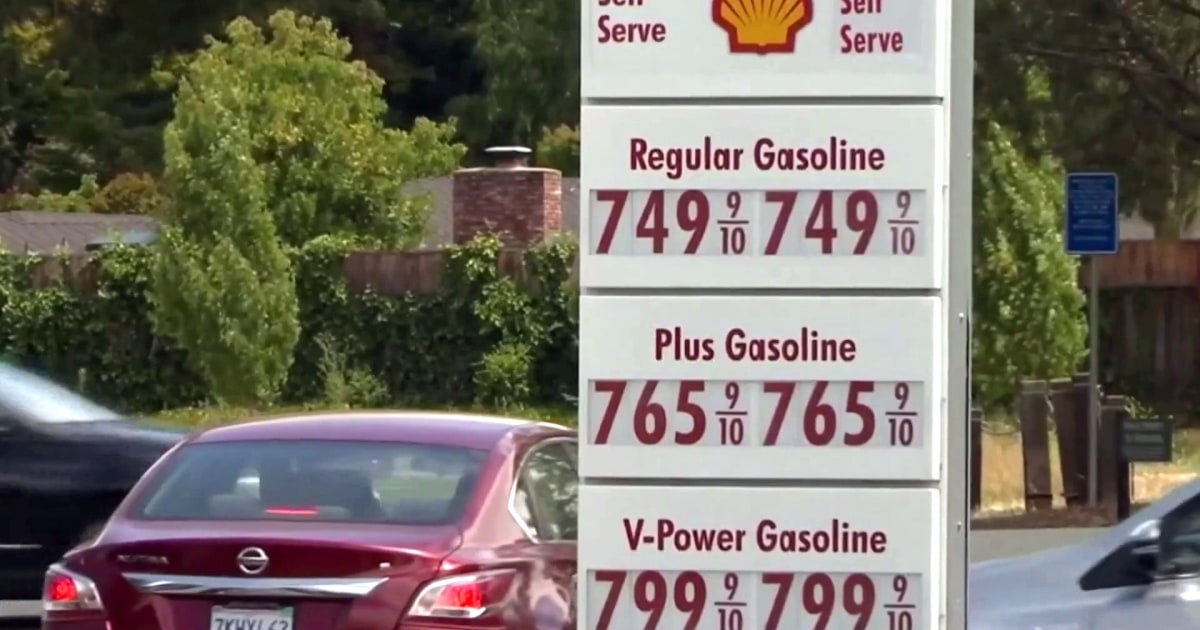National gas average hits $5 a gallon as inflation hits 40-year high