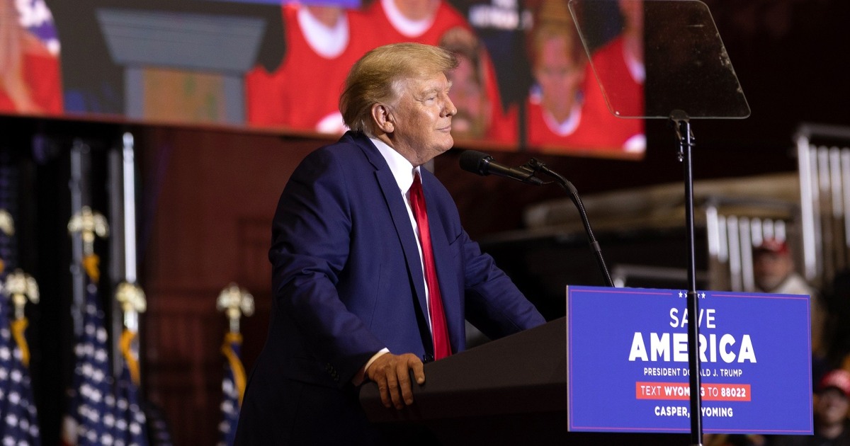 Is former President Trump losing his grip on the Republican party?