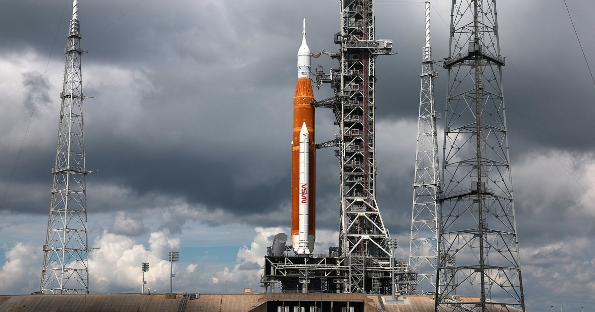 NASA scraps Artemis launch after fuel leaks, storm concerns