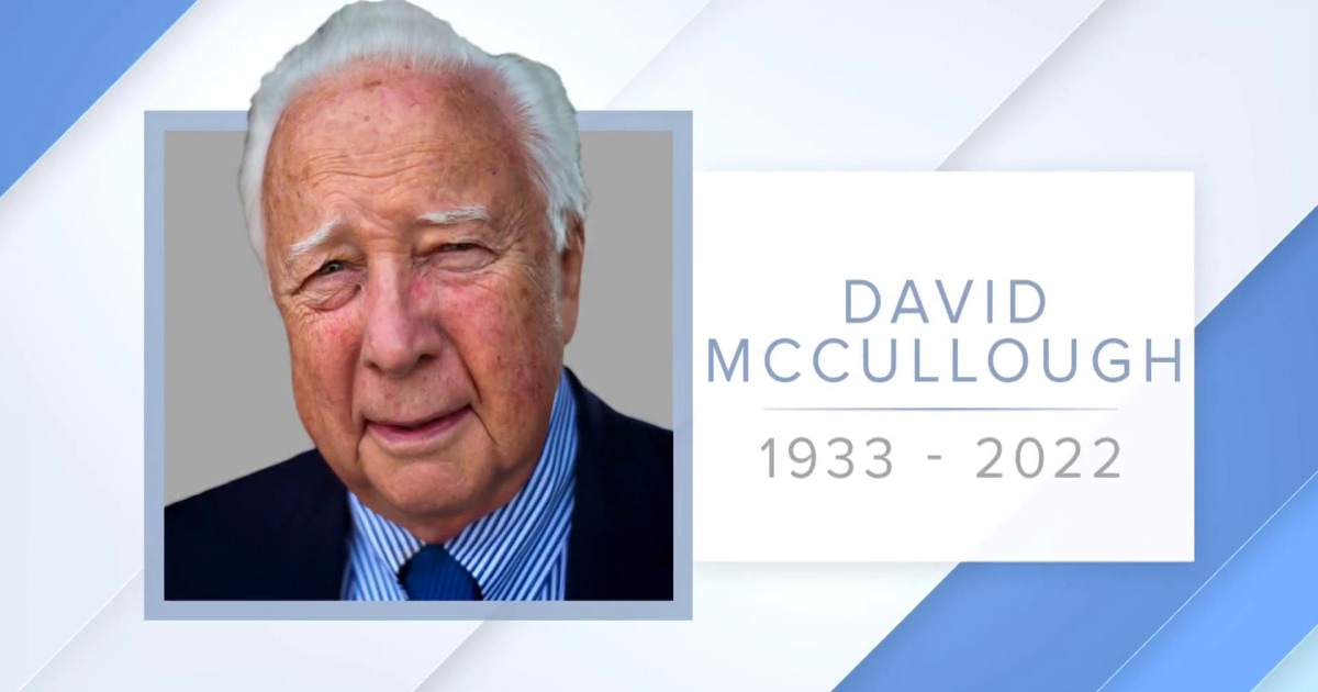 David McCullough, Pulitzer Prize-winning historian, dies at 89