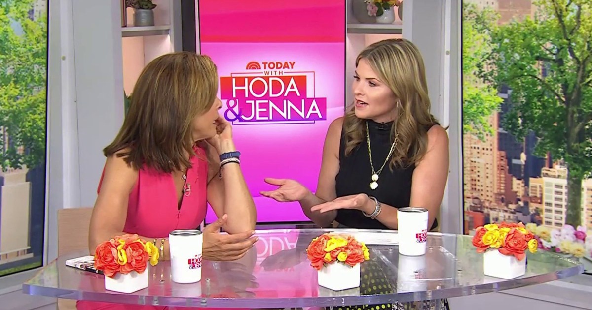 Hoda on her eating habits: 'I love something until I hate it'