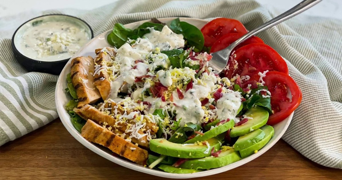 Try Joy Bauer's Labor day recipes for Cobb salad, Brussels sprouts