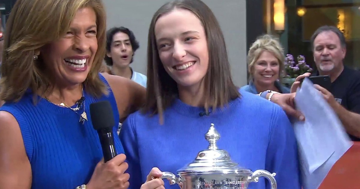 Iga Swiatek talks historic win at US Open