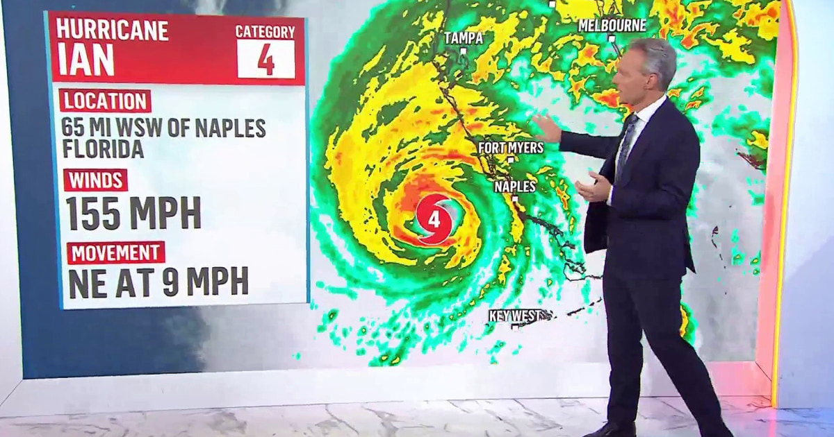 Catastrophic flooding, wind projected as Hurricane Ian hits Florida