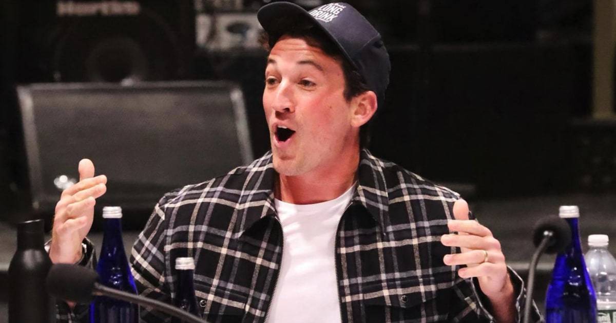 ‘SNL’ shares sneak peek of Miles Teller at the premiere table read