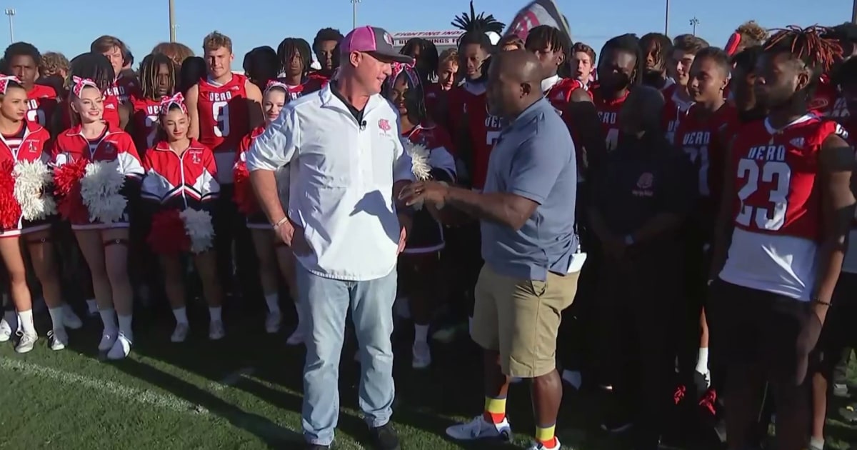 How Vero Beach High School football team rallies community
