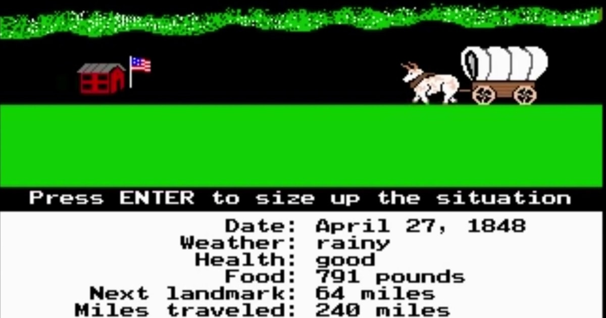 The Oregon Trail game is being made into a dark comedy movie