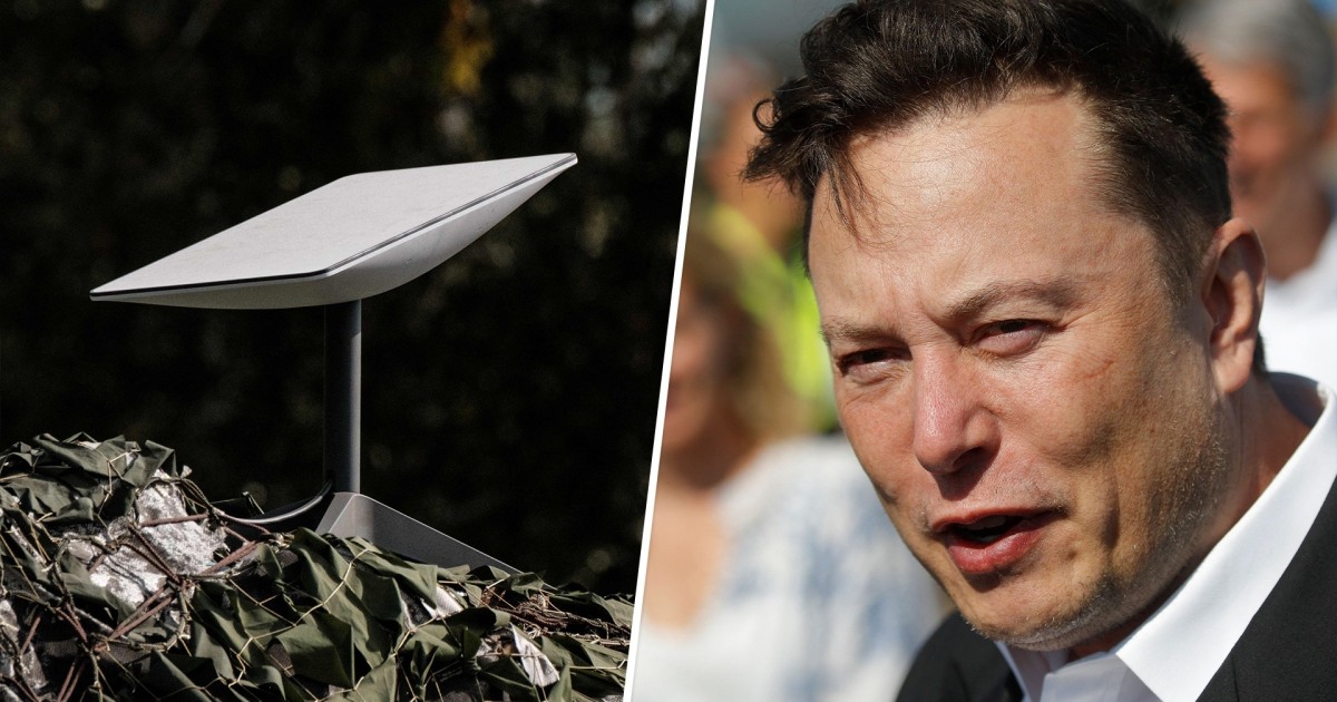 Elon Musk asks Pentagon to fund Starlink for Ukraine
