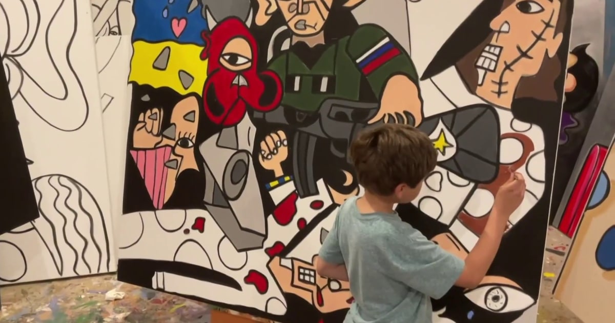 Meet the 11-year-old breakout artist known as ‘Little Picasso’