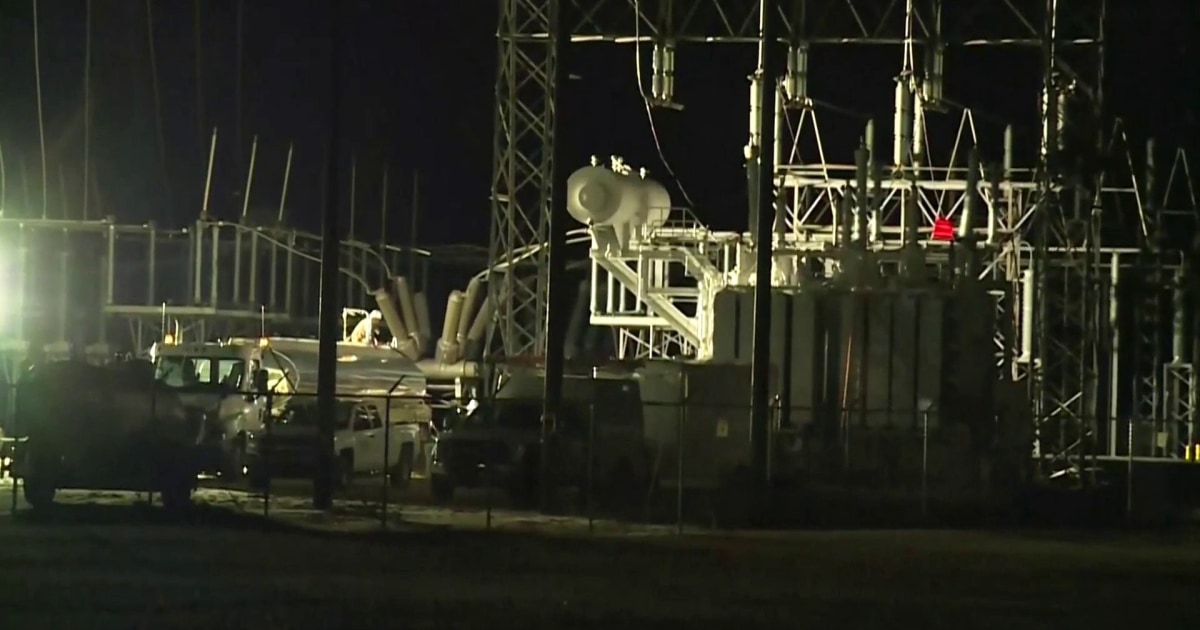Thousands remain without power following attack on power grid
