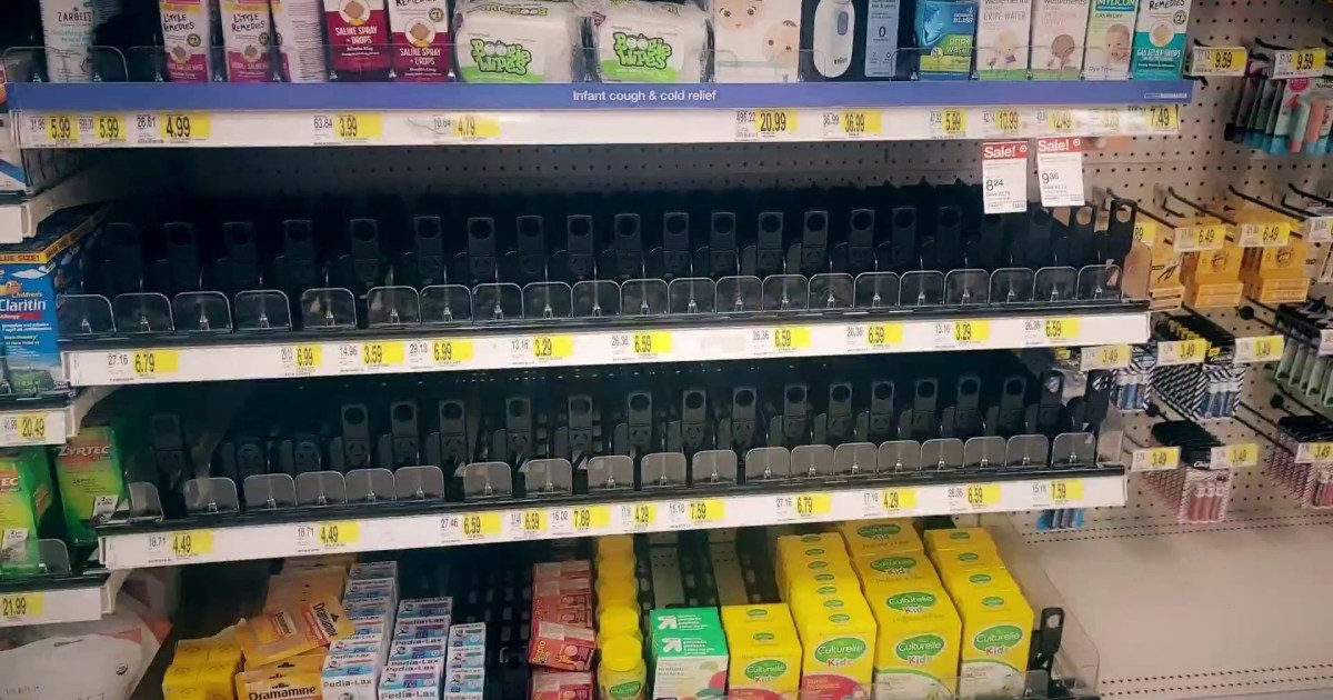 Some flu medicine, cold remedies run low amid influenza spike