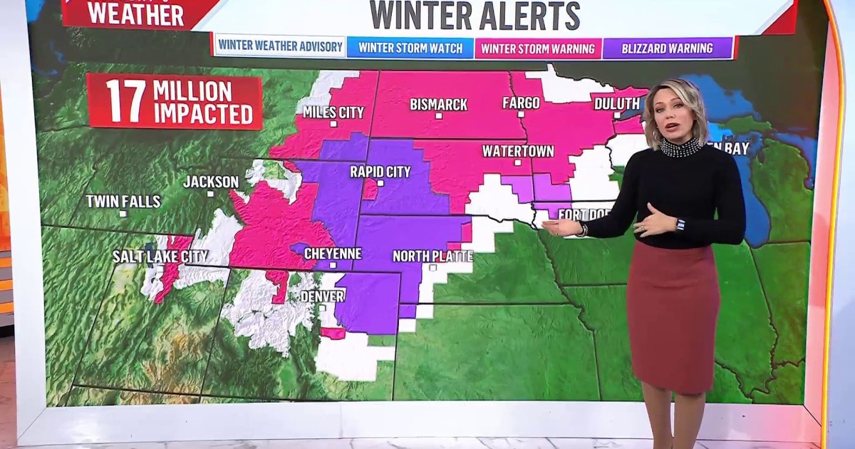 Where is the massive winter storm headed and how bad will it be?