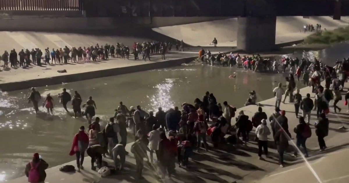 Border crossings spike as Title 42 set to expire