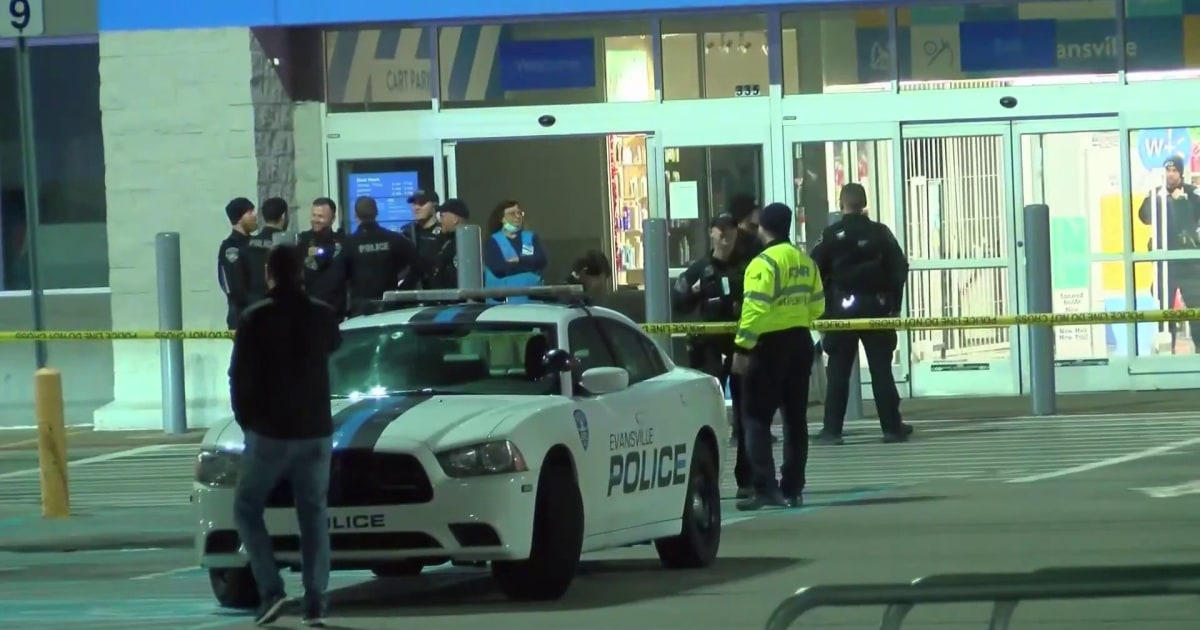 Indiana Walmart shooting leaves 1 wounded, gunman dead