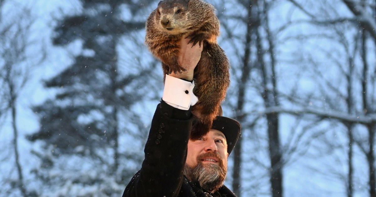 Groundhog Day 2023 Punxsutawney Phil makes his prediction