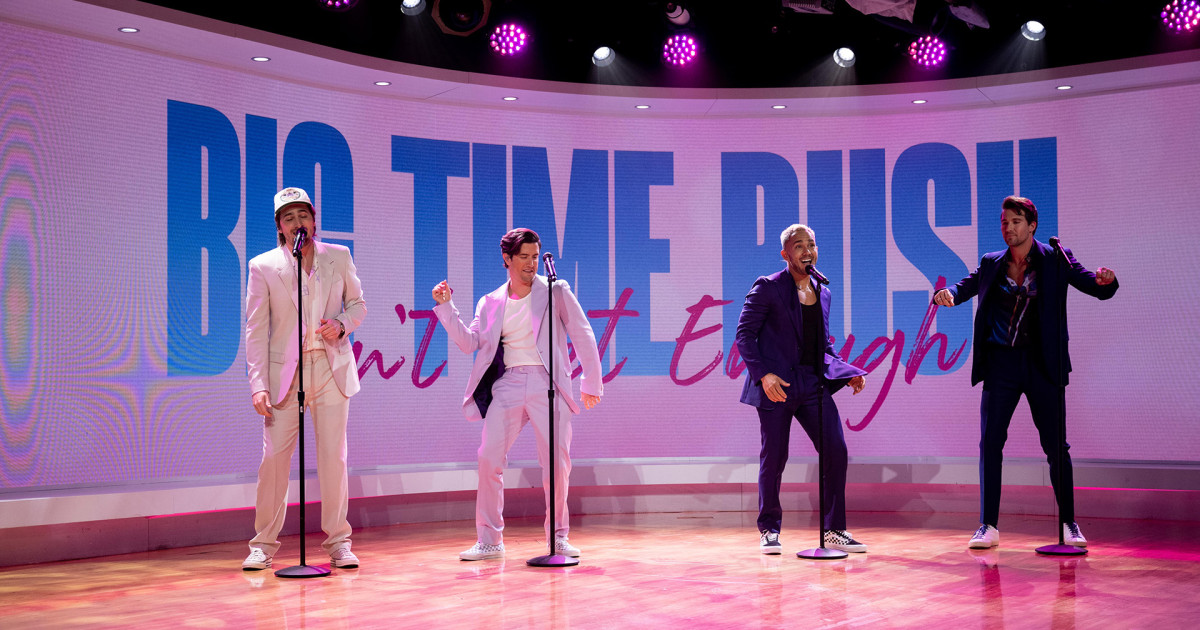 Big Time Rush performs new single ‘Can’t Get Enough’