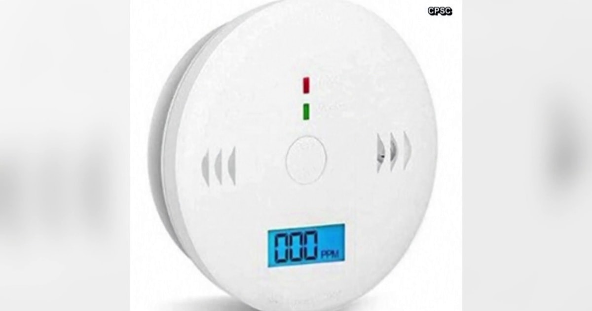 two brands of carbon dioxide detectors that were sold on Amazon DIY