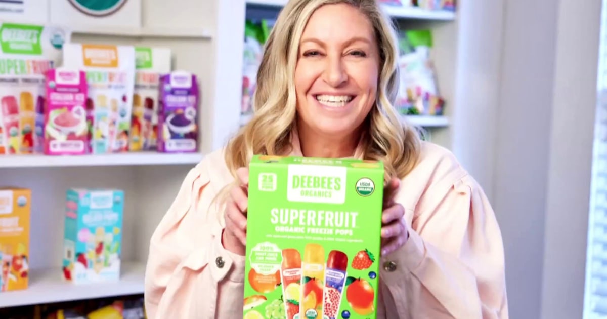 Mom behind DeeBee's Organic shares origin of fruit freezer pops