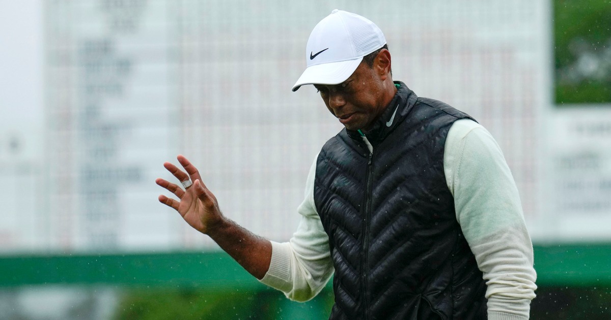 Tiger Woods withdraws from 2023 Masters Tournament due to past injury