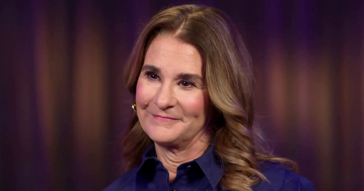 Melinda gates cross sales necklace today show
