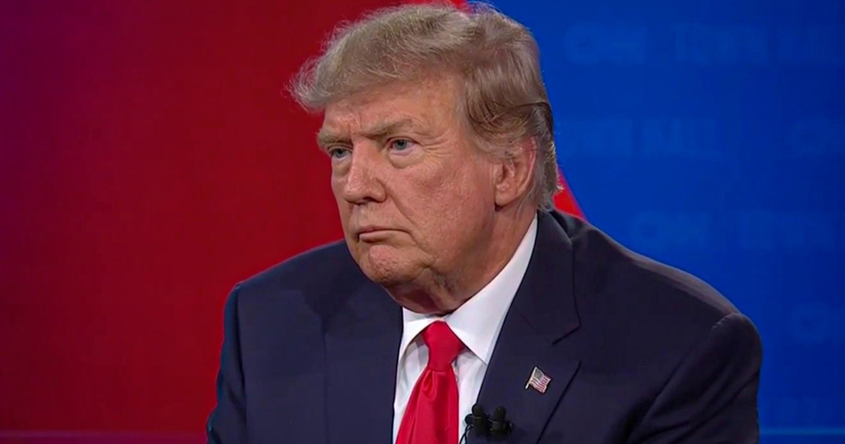 CNN town hall: Donald Trump repeats 2020 election falsehoods