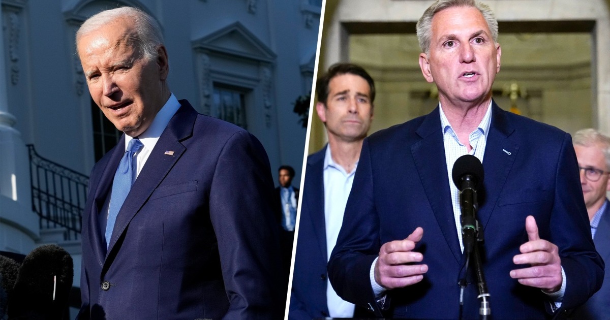 Biden and McCarthy reach tentative deal to lift U.S.’ debt ceiling