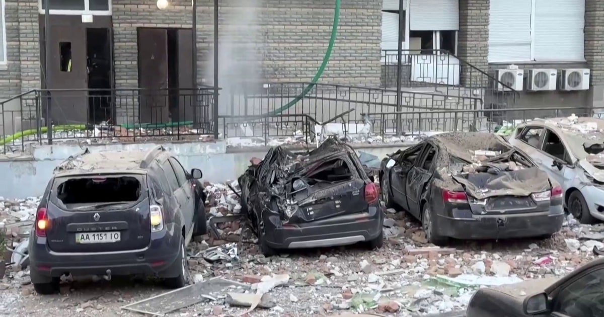 New wave of attacks strike Kyiv and Moscow