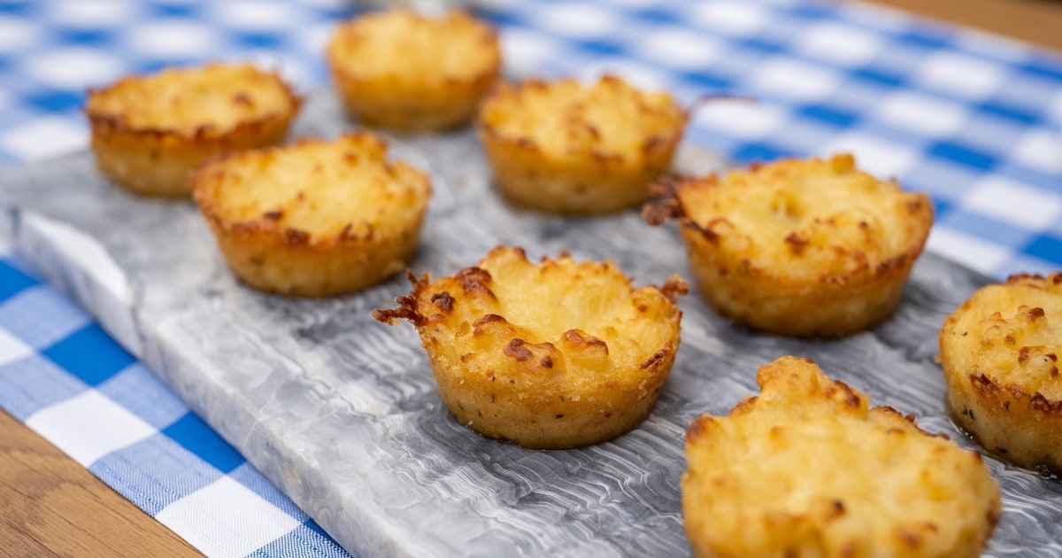 Mac and cheese bites Here is how to make them!