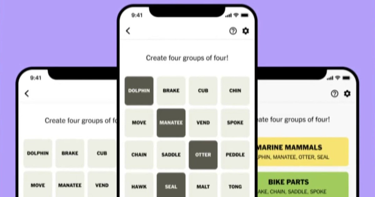 Connections is coming to the NYT games app